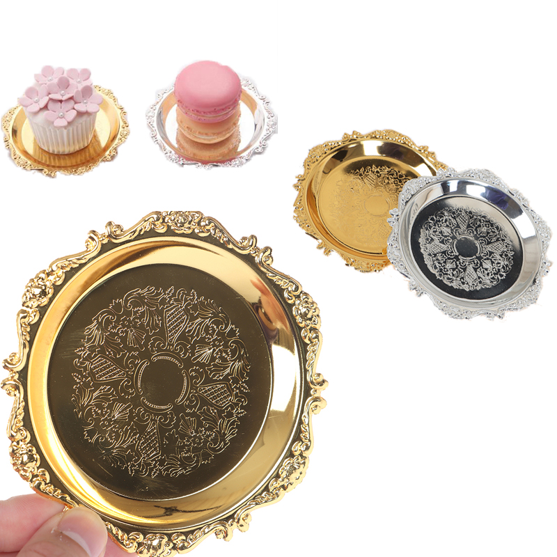 Cake Board Round - Bandeja de Ferro para Decoração, Prato