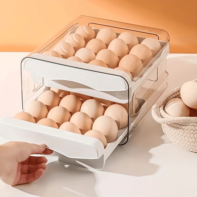 Kitchen Baking Tray Storage - Caixa de Armazenamento de Ovos para