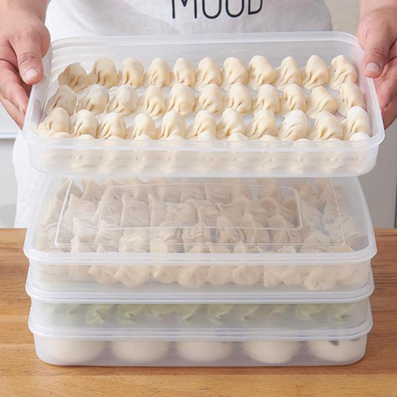 Kitchen Baking Tray Storage - Caixa Organizadora Transparente para Cozinha, Bandeja
