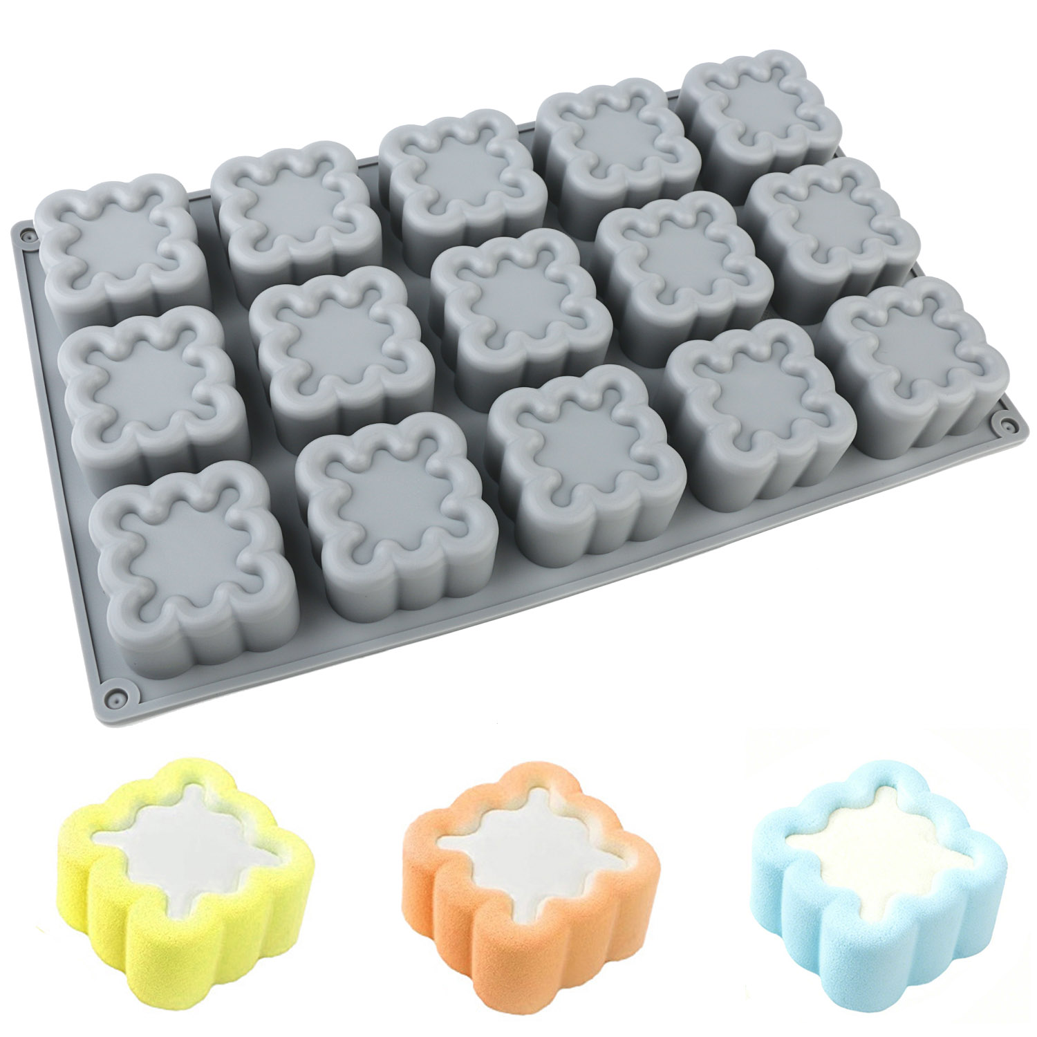 Kitchen Baking Must Haves - Um Pacote de Formas de Silicone