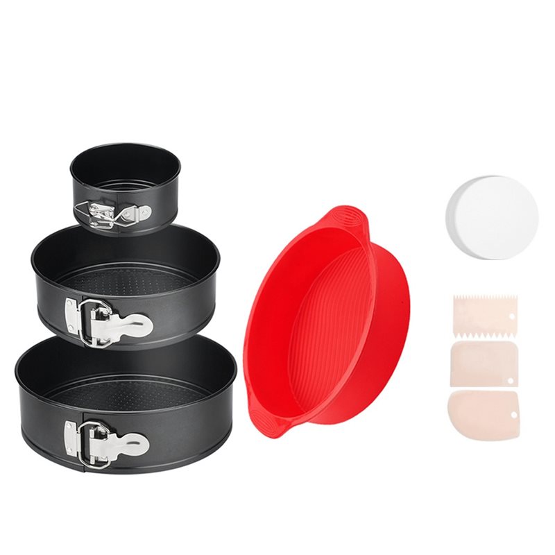 Springform Pan Set - A59Z-4 /7 /9 Polegada Springform Pan