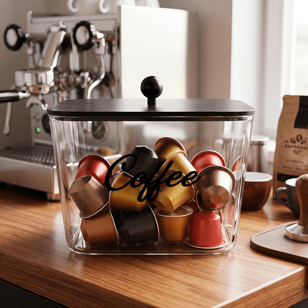 Kitchen Baking Tray Storage - Suporte para Cápsulas de Café com