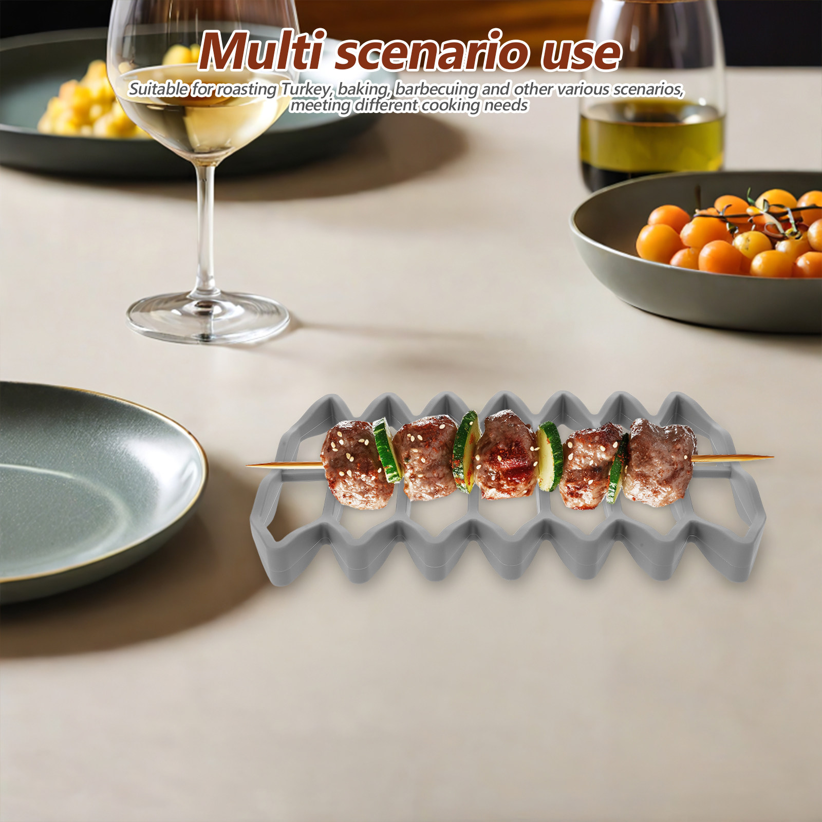 Kitchen Baking Oven - 2 Peças Grelha de Silicone Antiaderente