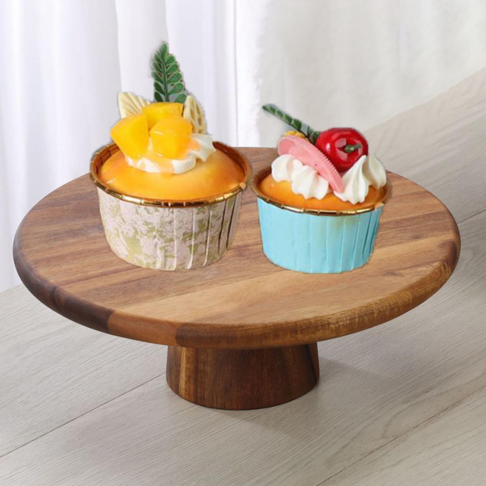 Cake Board Round - Suporte de Madeira para Bolos, Tábua