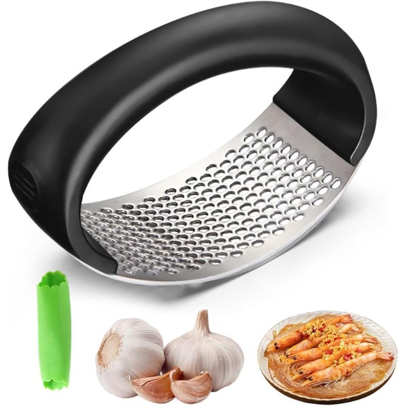 Kitchen Utensils - Triturador de Alho de Aço Inoxidável