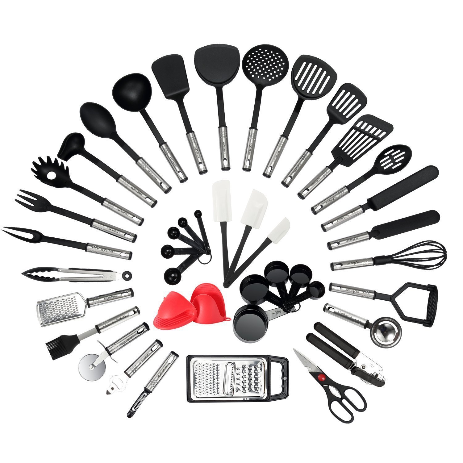 Kitchen Utensils - Super Oferta: Conjunto de 42 Peças
