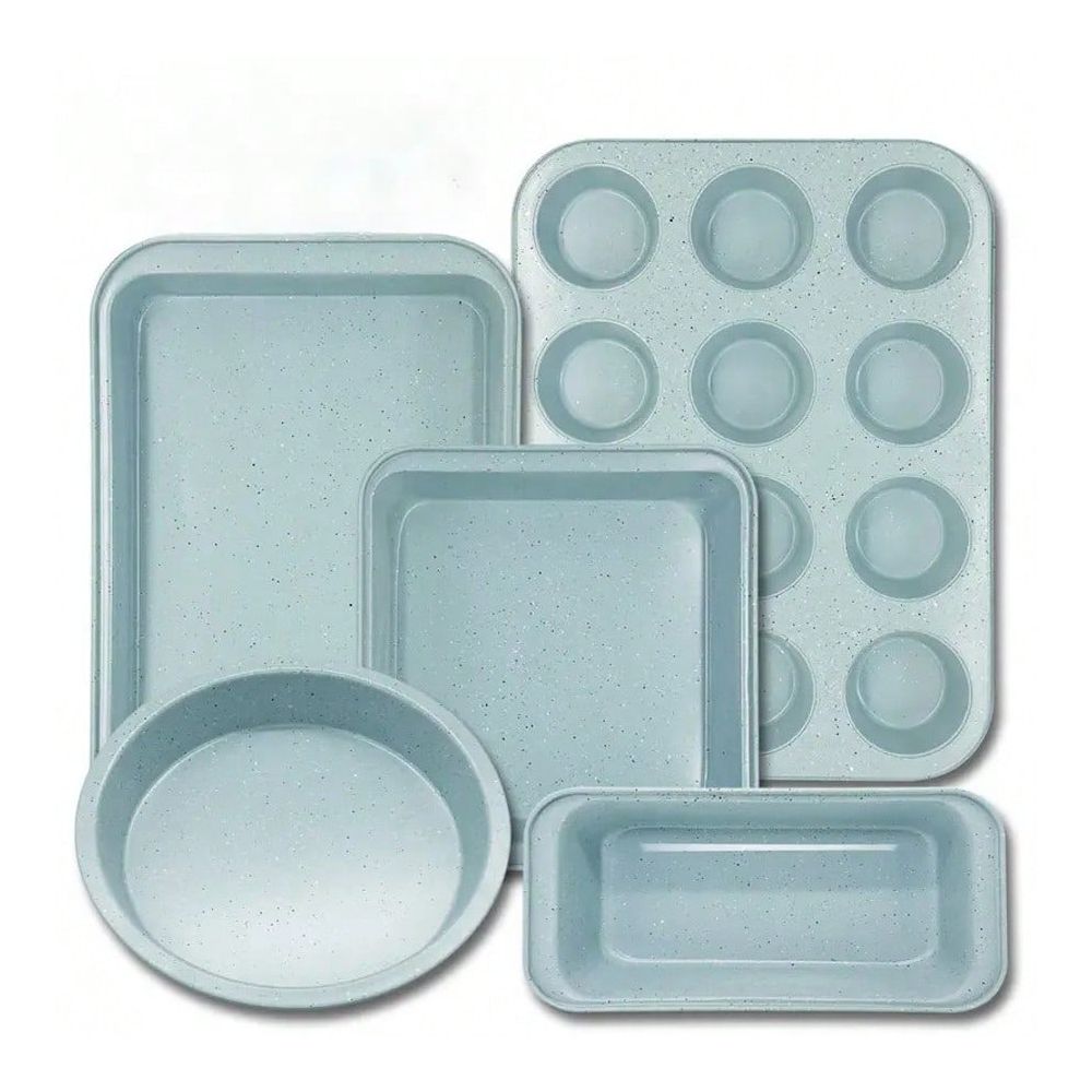Kitchen Baking Pan Set - Conjunto de 10 Peças de Utensílios