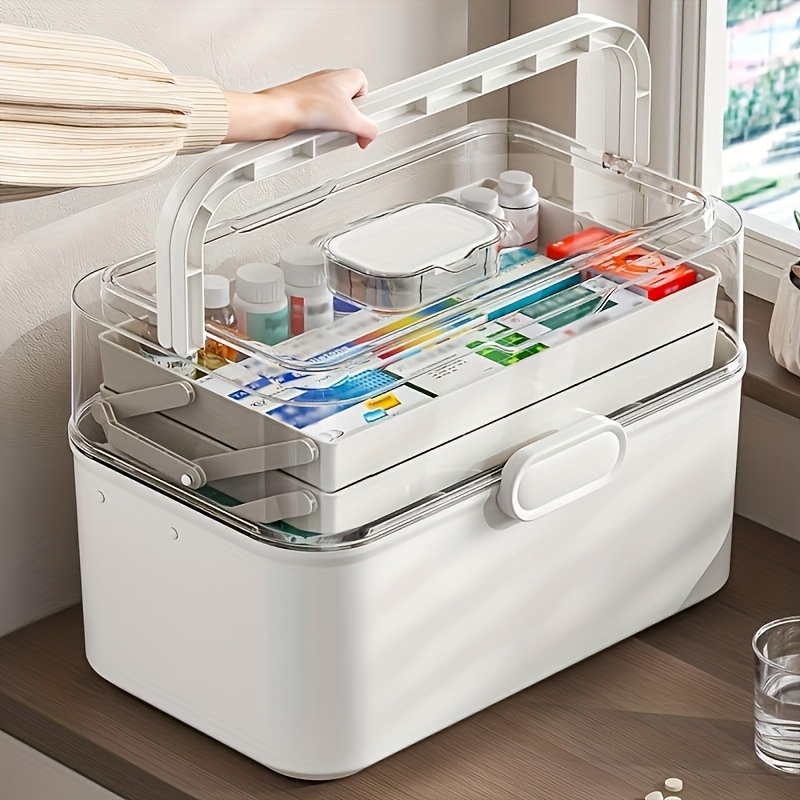 Kitchen Baking Tray Storage - Caixa Organizadora de Medicamentos com Tampa
