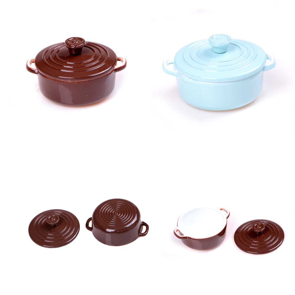 Kitchen Baking Pan Set - 1:12 escala casa de bonecas em
