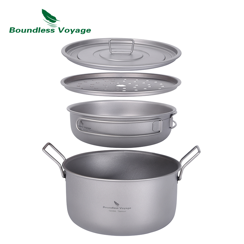 Kitchen Baking Pan Set - Boundless viagem acampamento cozinhar pote multifuncional