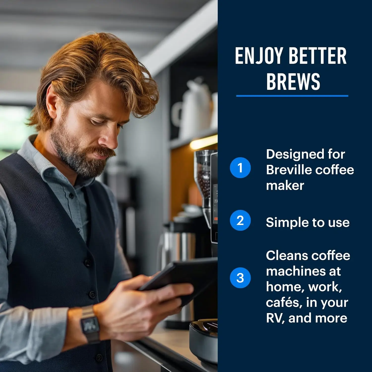50/10 peças comprimidos de lim - Breville Espresso Barista Express avaliação e preço