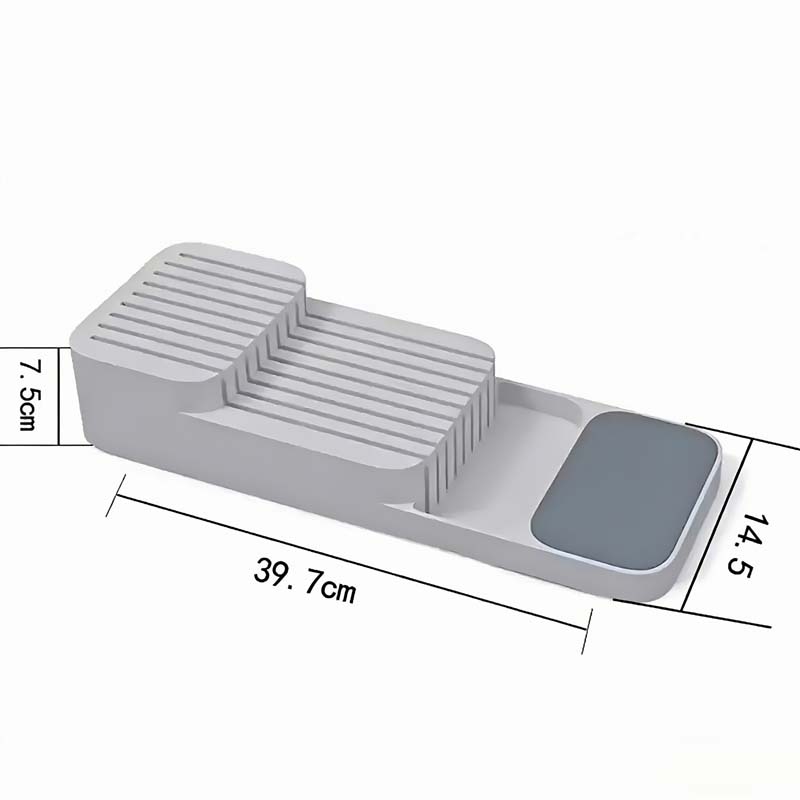 Caixa de Armazenamento de Faca - Kitchen Baking Tray Storage avaliação e preço
