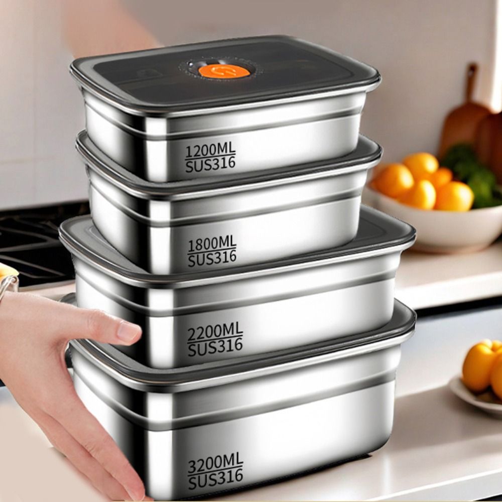 Caixa de Preservação Portátil  - Kitchen Baking Tray Storage avaliação e preço