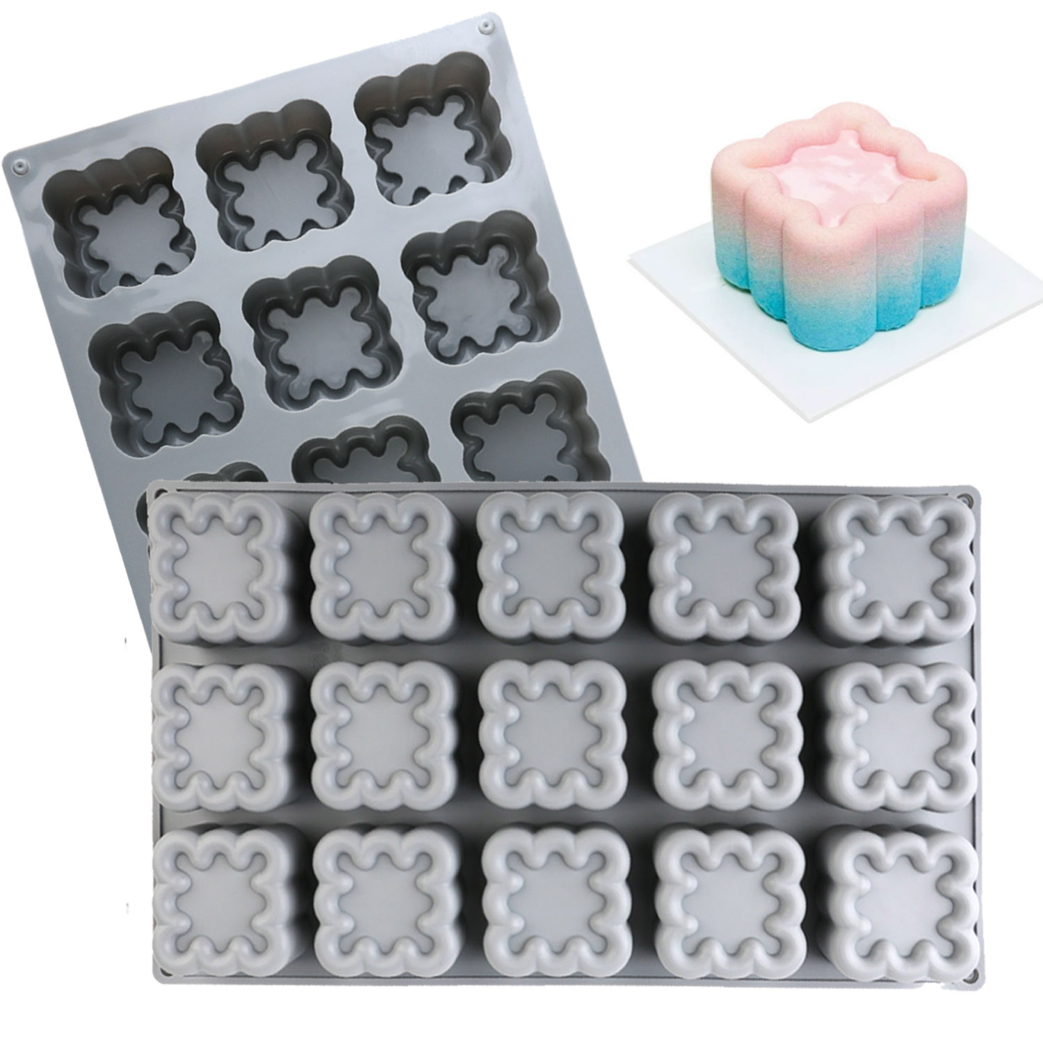 Um Pacote de Formas de Silicon - Kitchen Baking Must Haves avaliação e preço