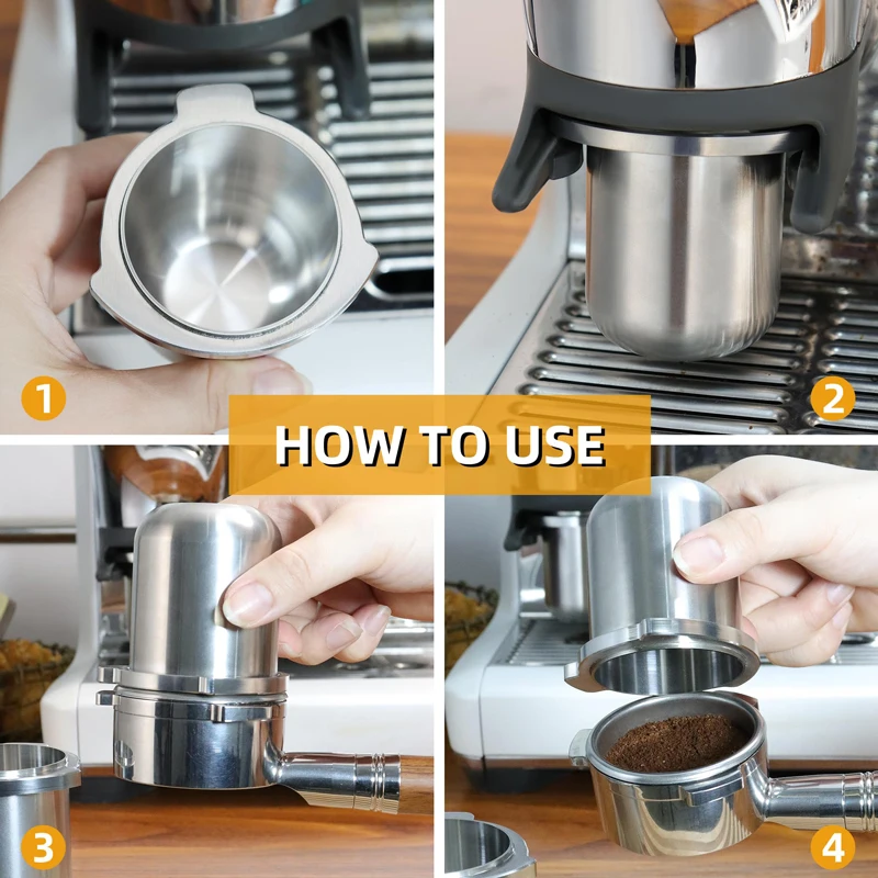 Dosador de Café em Pó de 53,3m - Breville Espresso Barista Express avaliação e preço