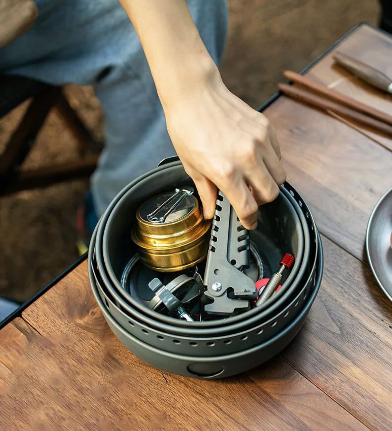 Fogão a gás de acampamento fog - Kitchen Baking Pan Set avaliação e preço
