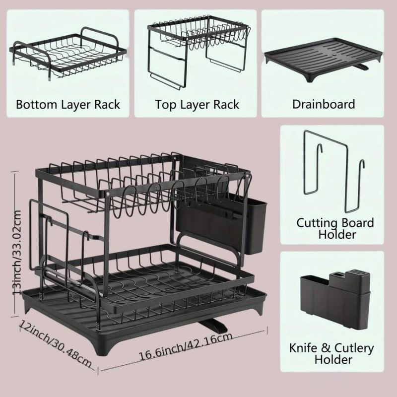 Escorredor de louças de aço in - Kitchen Utensils avaliação e preço