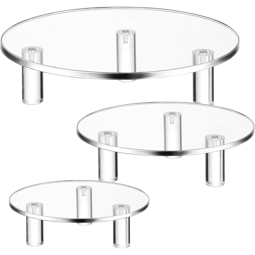 Suporte Redondo de Acrílico Tr - Cake Board Round avaliação e preço