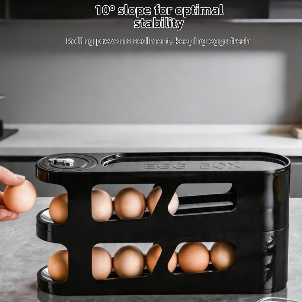 Caixa de Armazenamento de Ovos - Kitchen Baking Tray Storage avaliação e preço