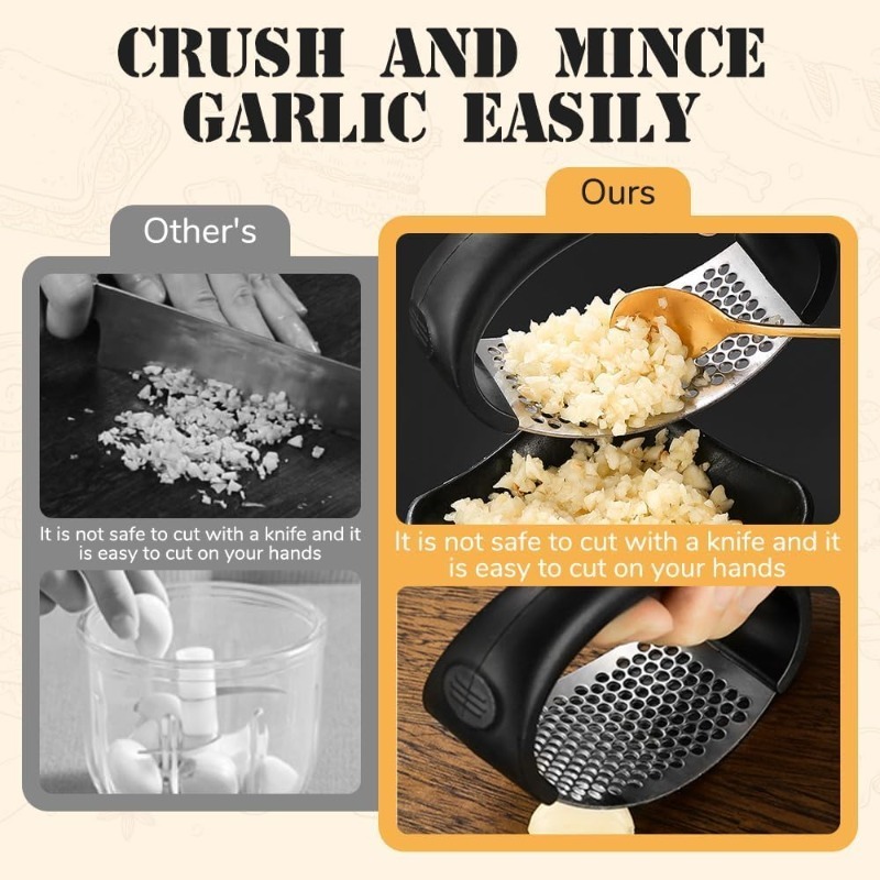 Triturador de Alho de Aço Inox - Kitchen Utensils avaliação e preço