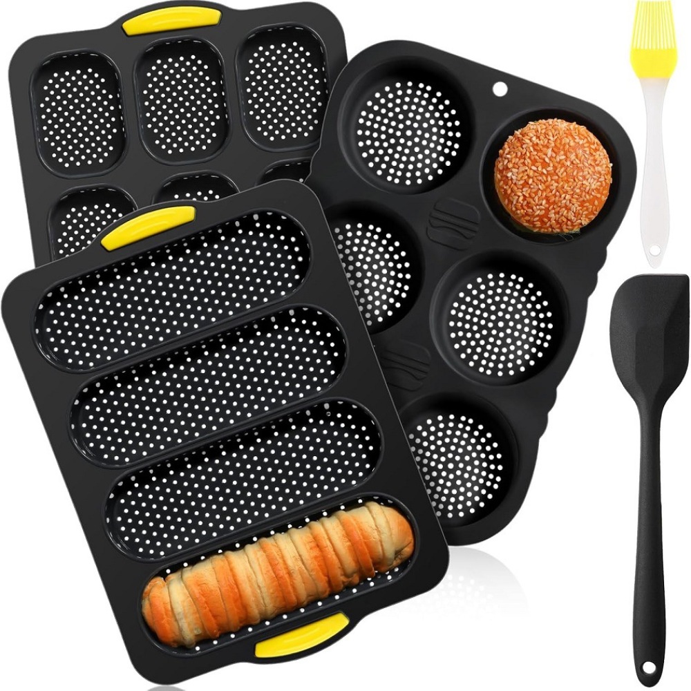 Conjunto de Formas de Silicone - Kitchen Baking Pan Set avaliação e preço