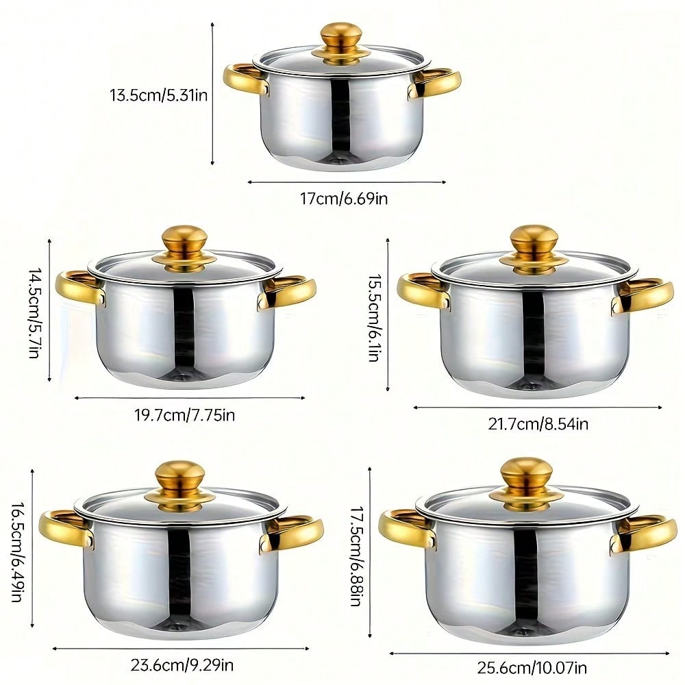 Conjunto de Panelas de Aço Ino - Kitchen Baking Pan Set avaliação e preço