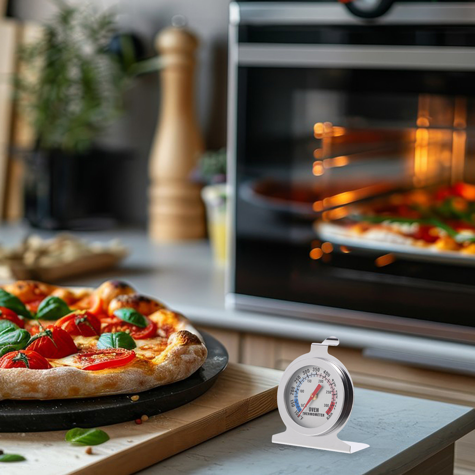 Termômetro de Forno em Aço Ino - Kitchen Baking Oven avaliação e preço