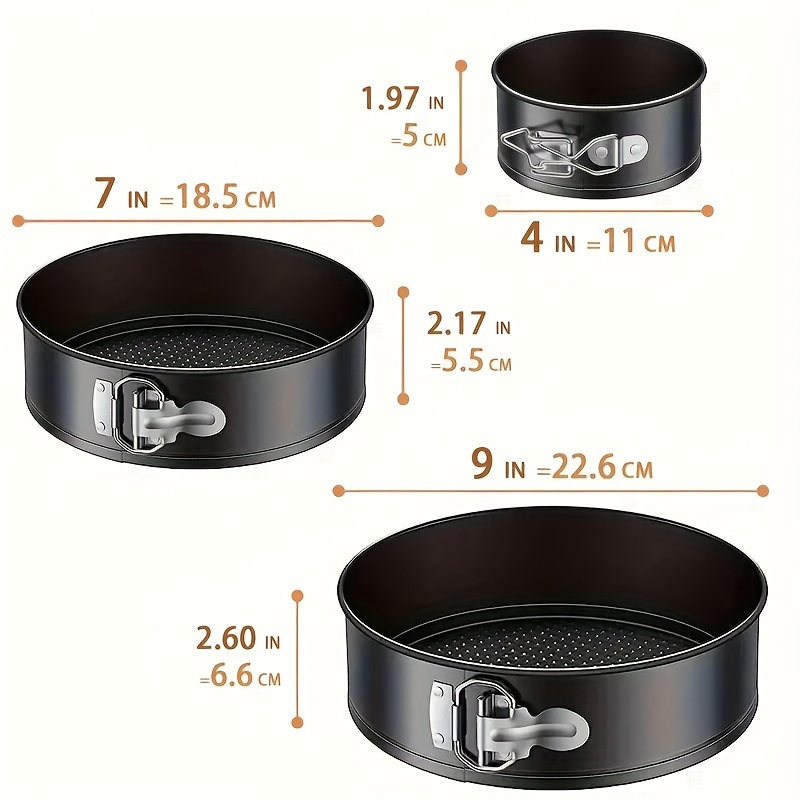 Sartén de mola, antiaderente à - Springform Pan Set avaliação e preço