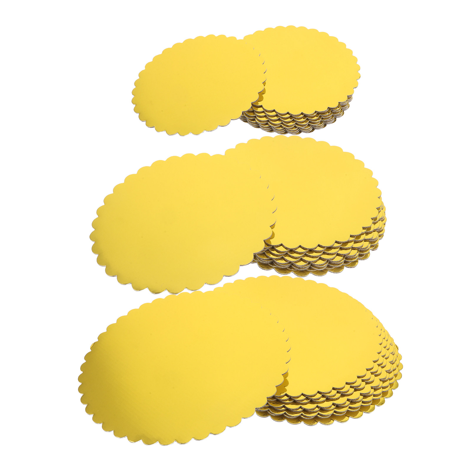 60 Peças de Base Redonda Doura - Cake Board Round avaliação e preço