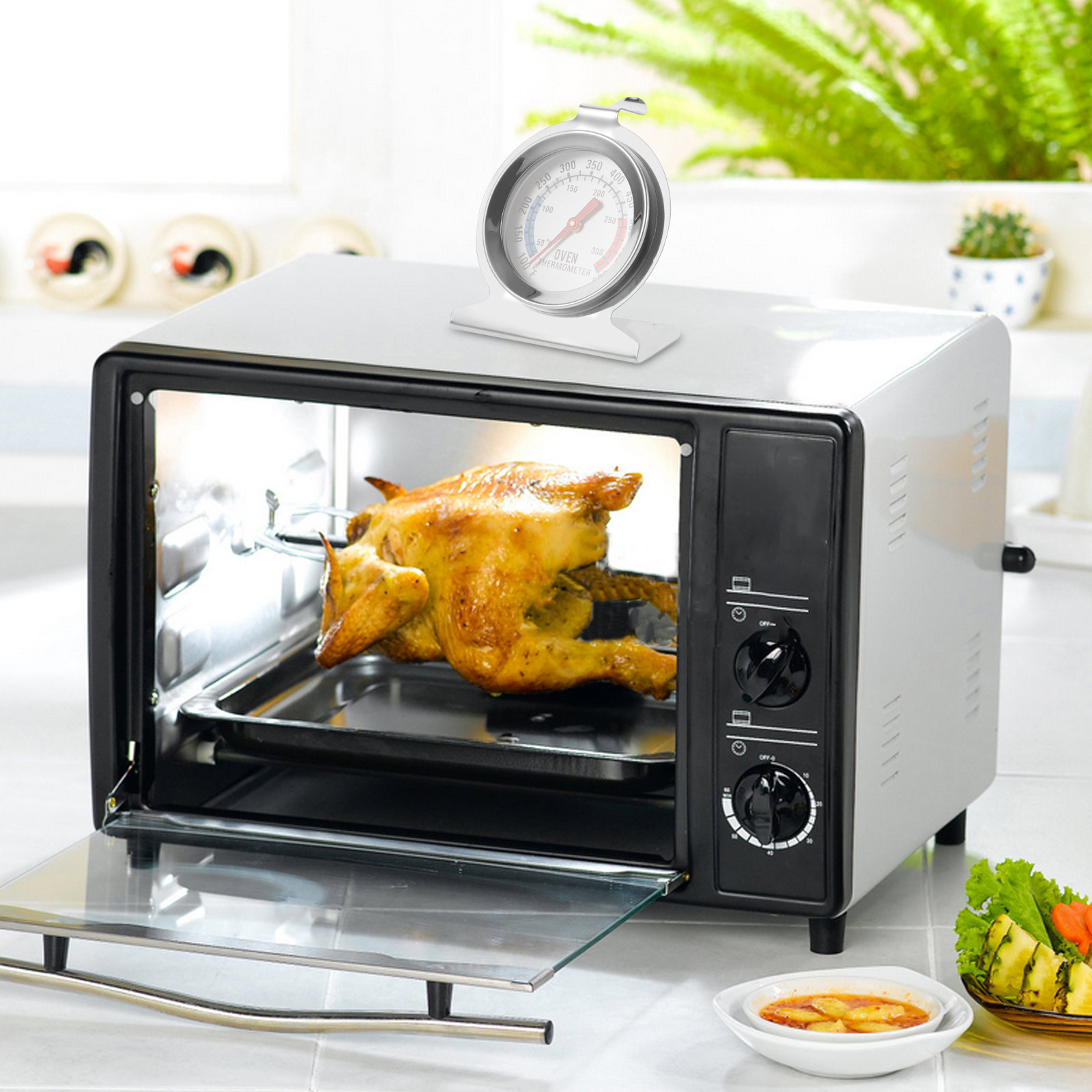 2 Peças de Termômetro de Forno - Kitchen Baking Oven avaliação e preço