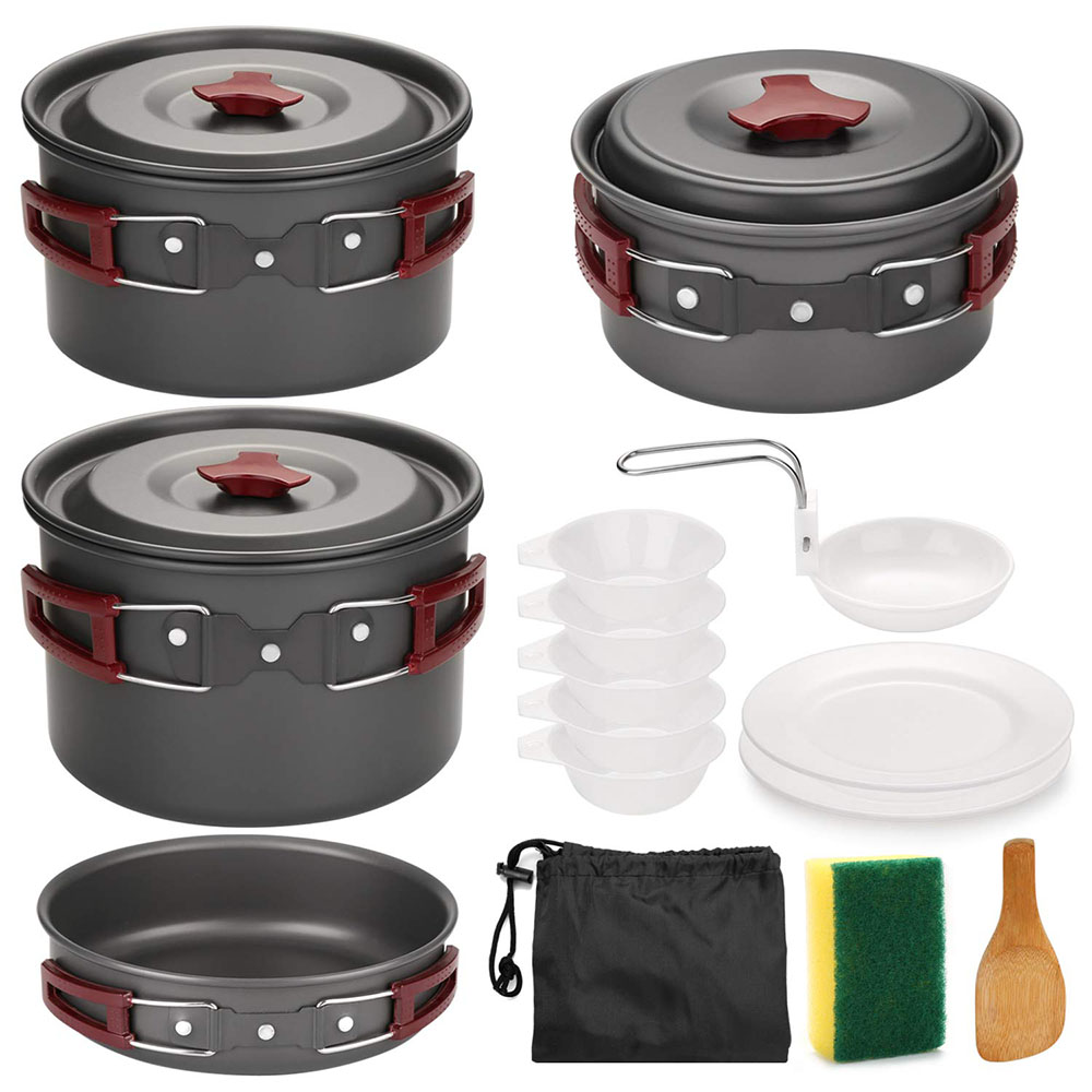 Kit de panelas para acampament - Kitchen Baking Pan Set avaliação e preço