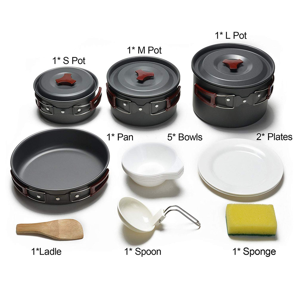 Kit de panelas para acampament - Kitchen Baking Pan Set avaliação e preço